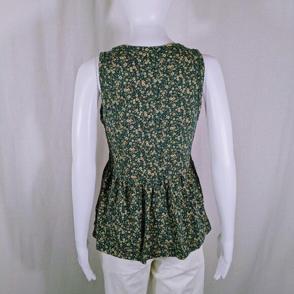 American Eagle Floral Tank Top Size Small - Picture 2 of 4